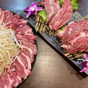 90分食べ放題！【ラム肩ロース・ショルダー食べ比べコース】全6品が！5000円(税込)