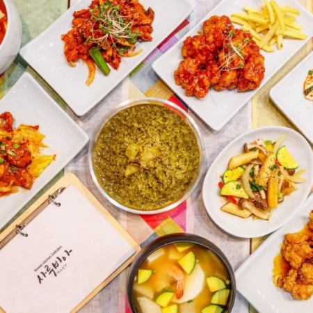 쓰루하시에서 한국 요리라면 『살비아』에☆본고장 한국의 맛을 합리적으로 즐길 수 있다♪