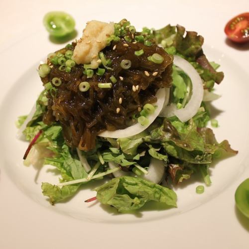 [Kumejima] Fresh Mozuku Salad