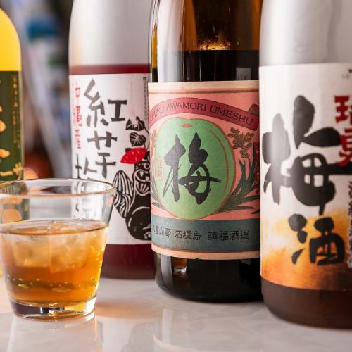 A wide variety of specialty sake and excellent liquor are available ◎