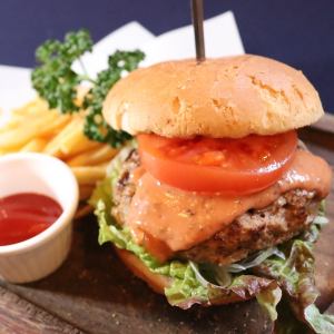 ＫＡＭＰＵＳバーガー＆ポテトセット