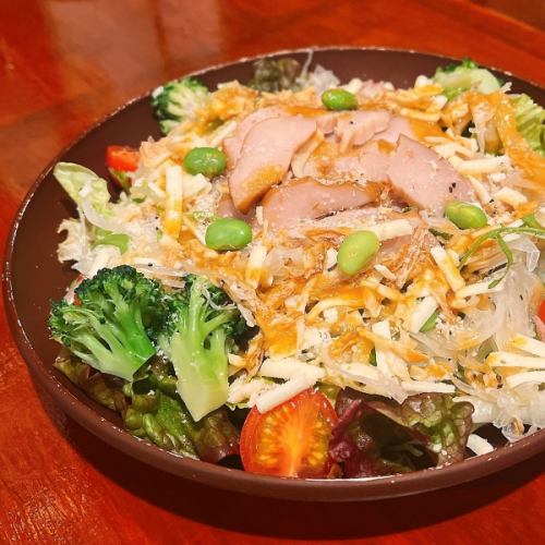 チキン＆ビーンズサラダ～自家製サウザンドドレッシング～