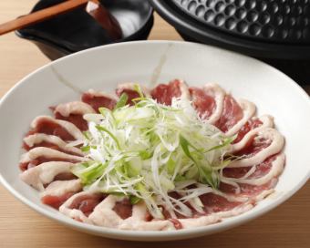 【산인 지주 첨부, 오리 샤브 코스】7500엔 코스 전 10품+2.5h 음료 무제한 포함