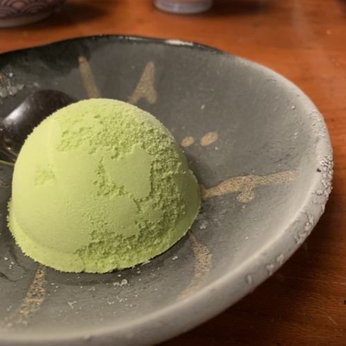 Matcha ice cream