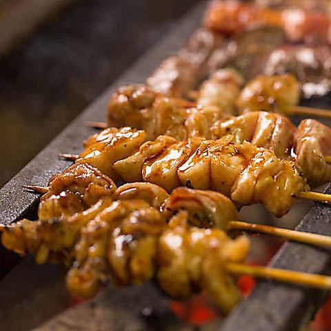 まずは串焼き串揚げ