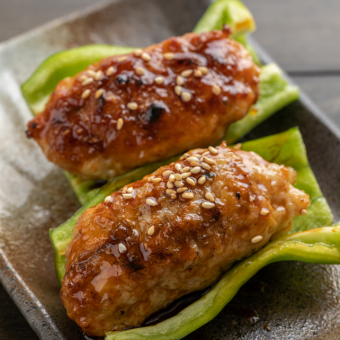 Tsukune Green Pepper [2 per plate]