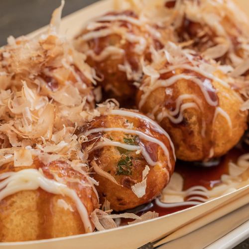 Fried takoyaki (8 pieces)