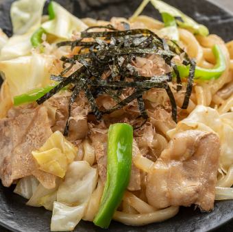 stir-fried udon