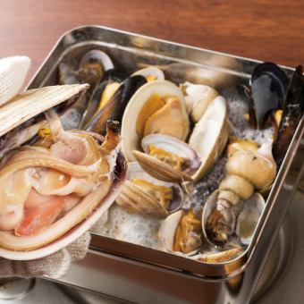風の宴 2H【飲放】漁師直伝がんがん焼き&刺身5点盛り付き お1人様5000円 (全8品)