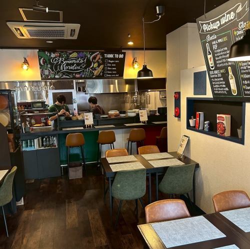 居心地の良いお洒落な店内