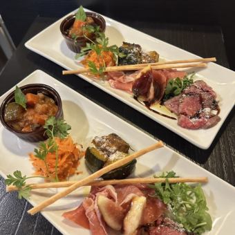 【贅沢コース】当店の魅力を凝縮！シェフ厳選の食材で前菜からドルチェまで大満足◆7800円(税込)