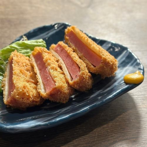 Extra-thick ham cutlet