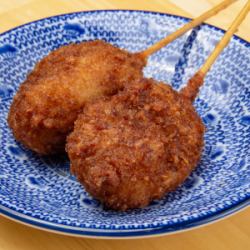 豚バラ串揚げ
