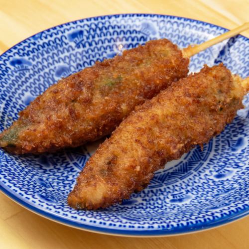 炸秋葵串