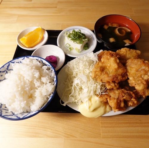 唐揚げ定食
