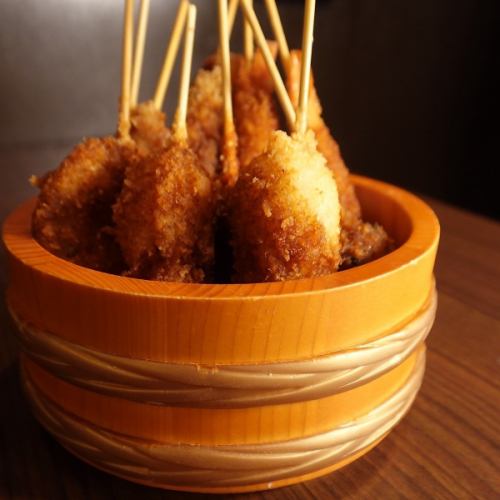 串の盛り合わせ5種類