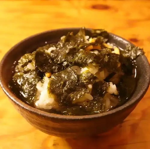 Nori tea rice