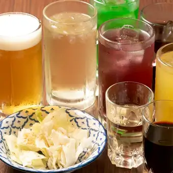 【飲み放題がお得】生ビール含む!2時間飲み放題1200円!