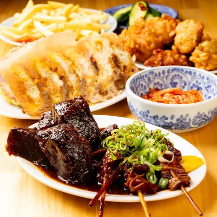 【런치 한정 유익 코스】 생맥주 2 시간 음료 무제한! 2,000 엔