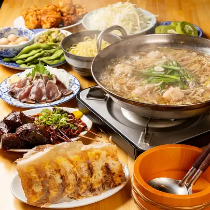 【午餐套餐】原价4000日元→3000日元!元祖火锅套餐,含2小时无限畅饮
