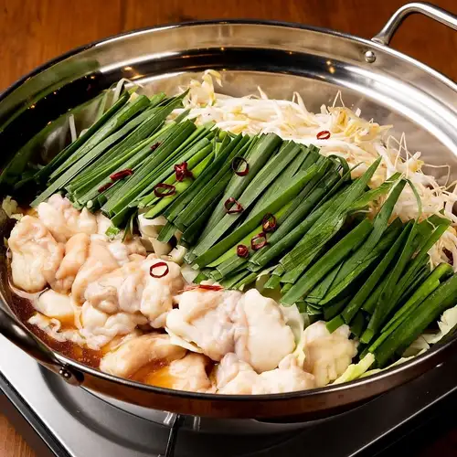 Usagiya's specialty! Domestic motsunabe (offal hot pot)