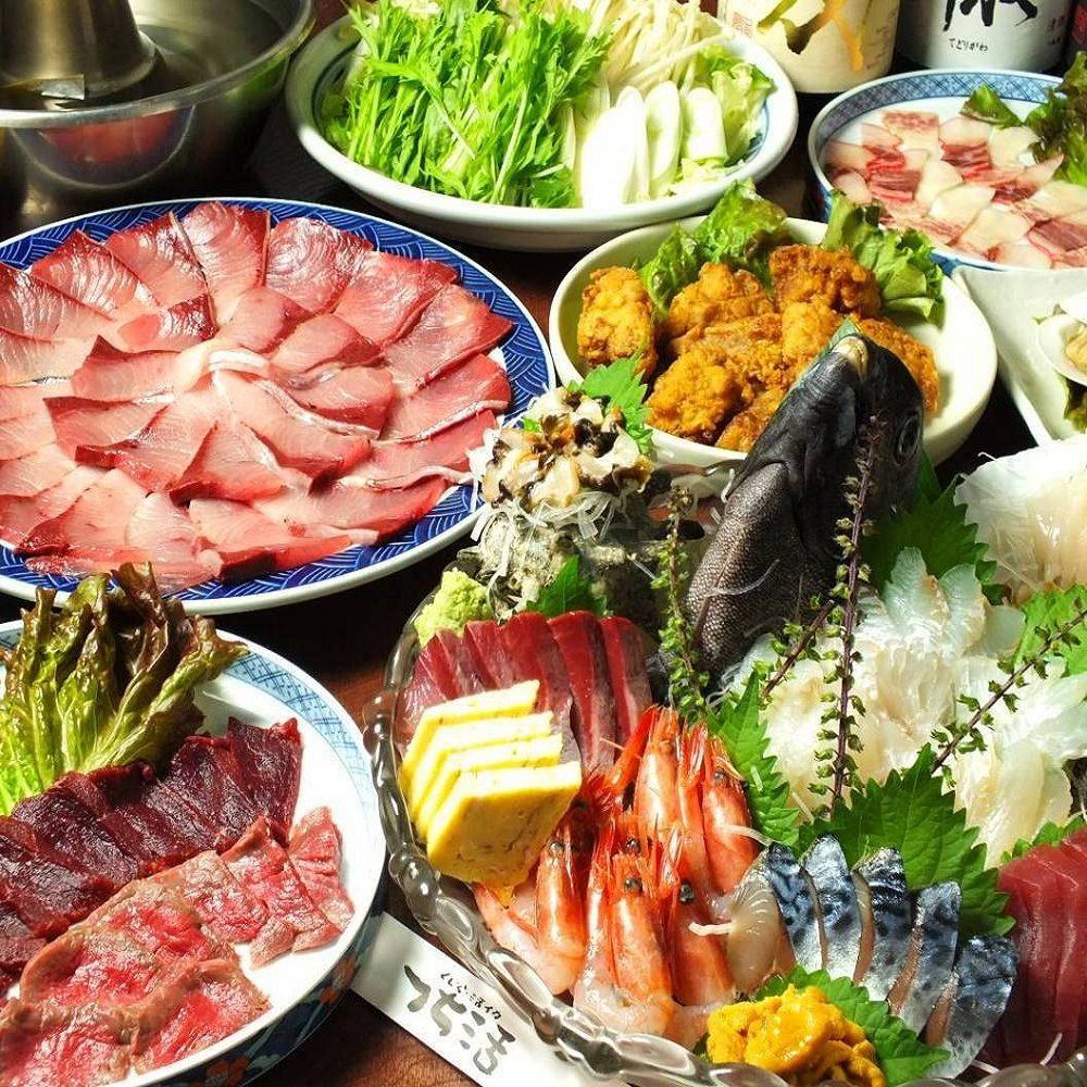 [Delivery from lunch to midnight] Lunch banquets are also welcome ◎ Fresh seafood procured from Tsukiji every day