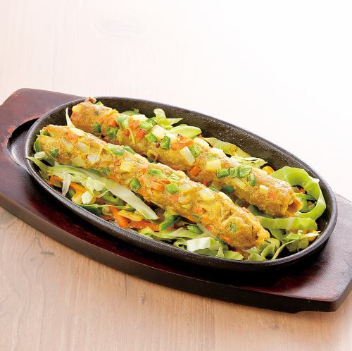 两串烤肉串