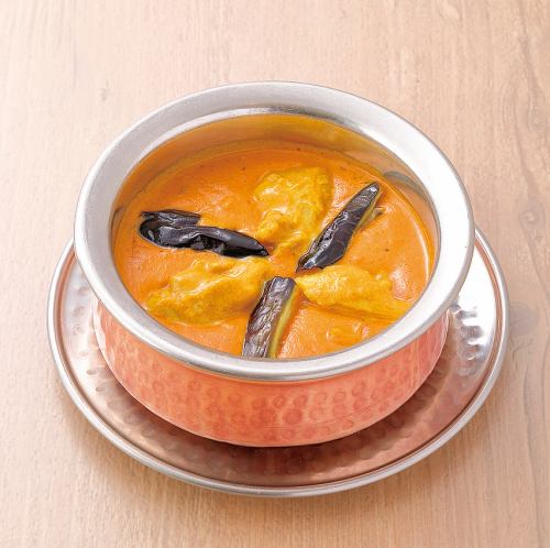鸡肉茄子咖喱