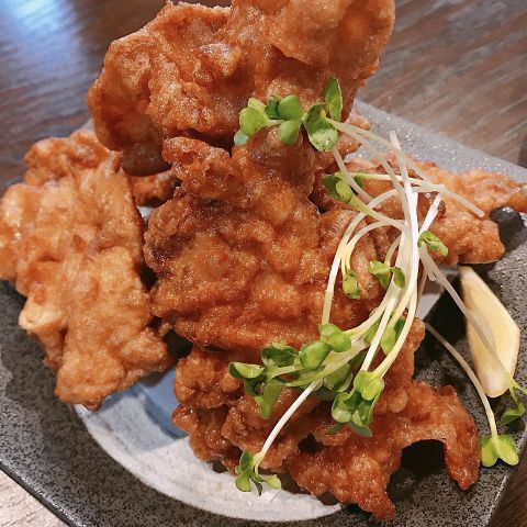 大きな地鶏ザンギ