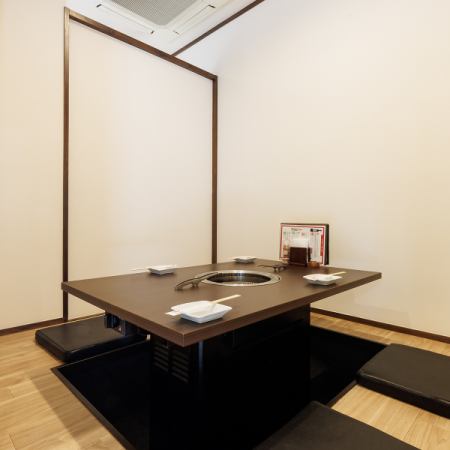 誕生日や記念日などのハレの日利用にも最適な4名個室席◎