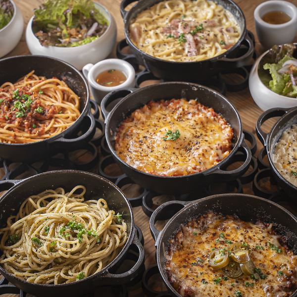 元イタリアンシェフのオーナーが作る!パスタやリゾットなどの多彩な逸品料理