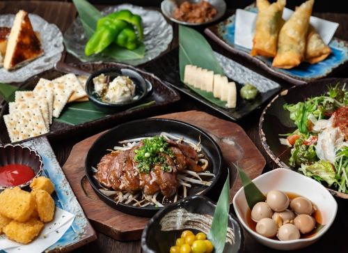 A wide variety of dishes from all genres