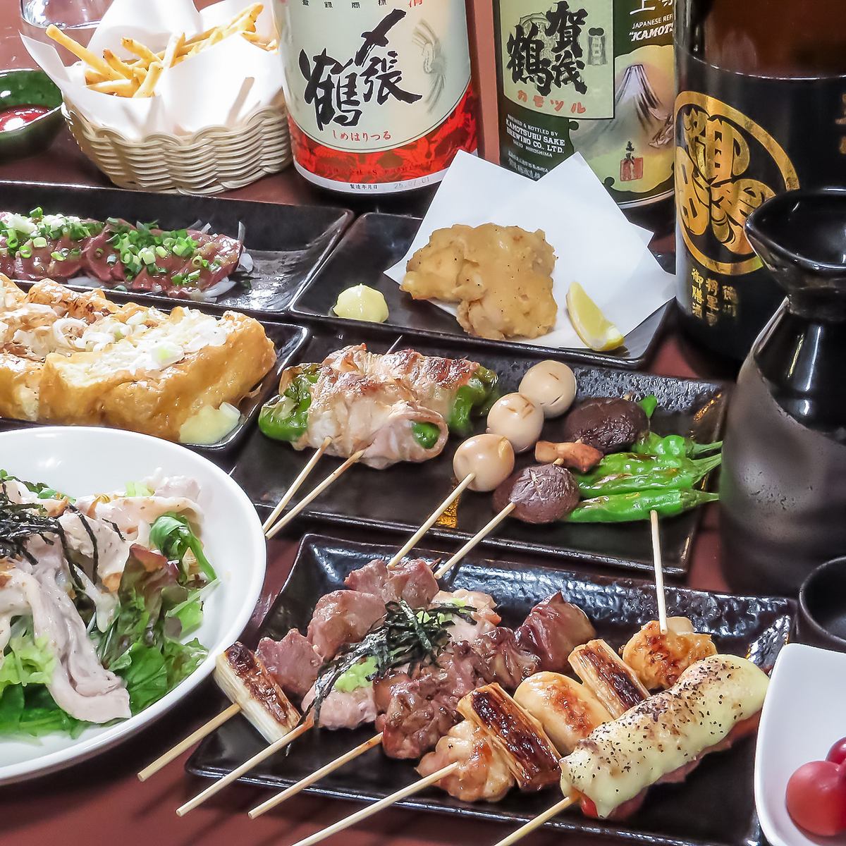 人形町駅徒歩2分!国産焼き鳥と日本酒を楽しむ隠れ家居酒屋