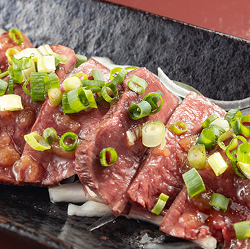 数量限定！新鮮な旨みが際立つ牛ハツ刺し