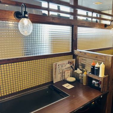 カップルシートのカウンター席あります◎