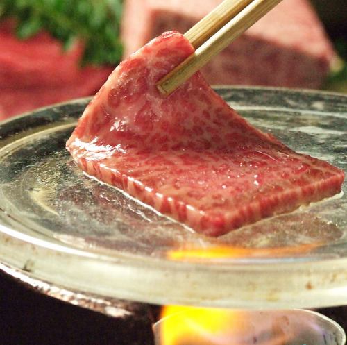 A5 Kyoto beef sirloin grilled shabu-shabu