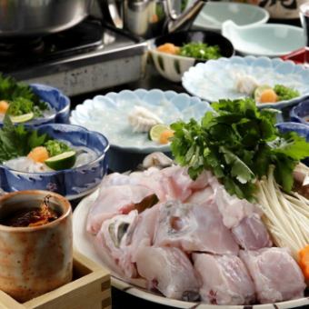 【12・1月】忘新年会『活てっちりコース』 6,000円(税込6,600円）/飲み放題付き税込8,250円