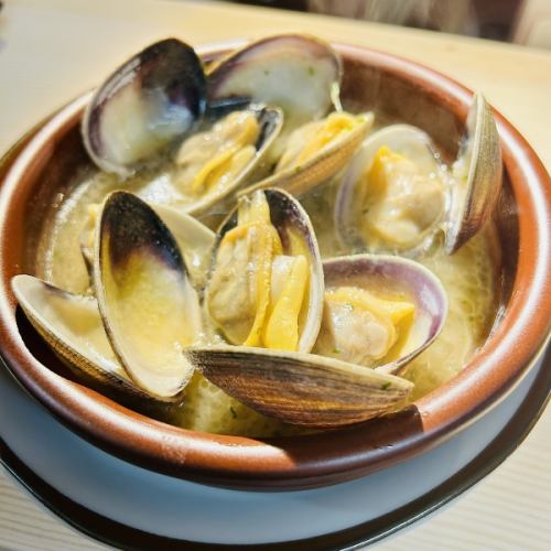 北海あさりの酒蒸し