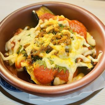 茄子のチーズ焼き