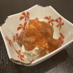 クリームチーズ酒盗