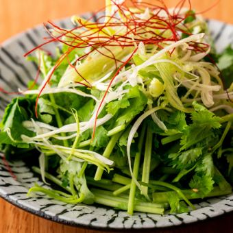 Morimori coriander salad