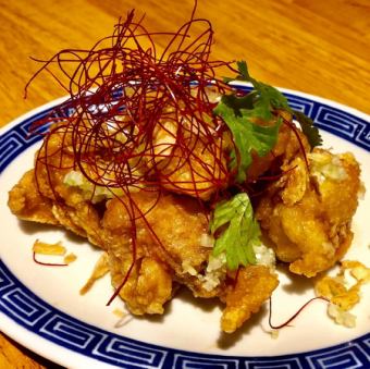 Deep-fried chicken with soy sauce (Yulin Chi)