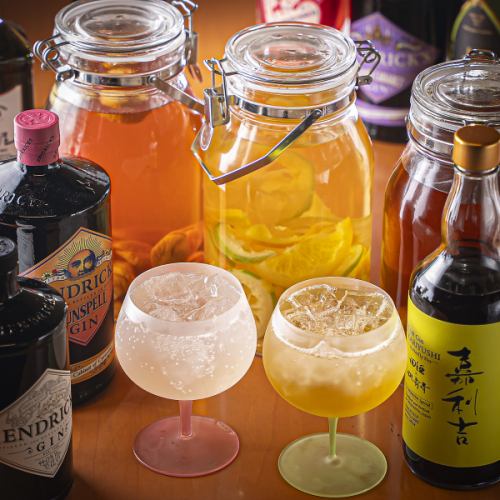 こだわりの自家製ドリンク