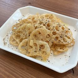 蓮根のチップス
