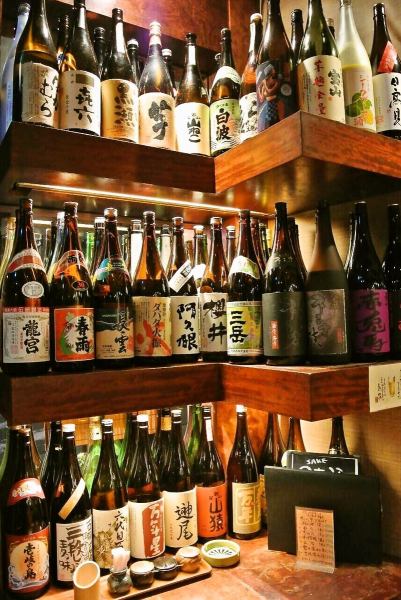 One of the biggest attractions of Fukushima Yakitori Rokugen is the wide variety of sake and shochu! From seasonal recommendations to the classic brands ♪ Feel free to ask the capacity for sake that suits your cooking ☆ After work Or, if you want to eat delicious food, go to Fukushima Yakitori Rokugen!