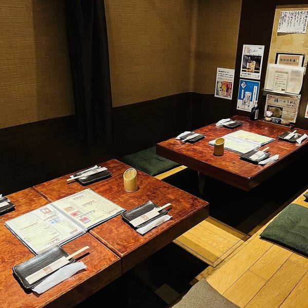 Yakitori Rokugen also has sunken kotatsu seating. You can come with your family and relax here. The attentive service has made this a popular restaurant with many regulars! If you're looking to enjoy a drink in Fukushima, this is a great place to visit!