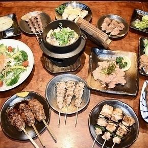 【各種宴会におすすめ】より鶏コース[全6品]　3300円(税込)