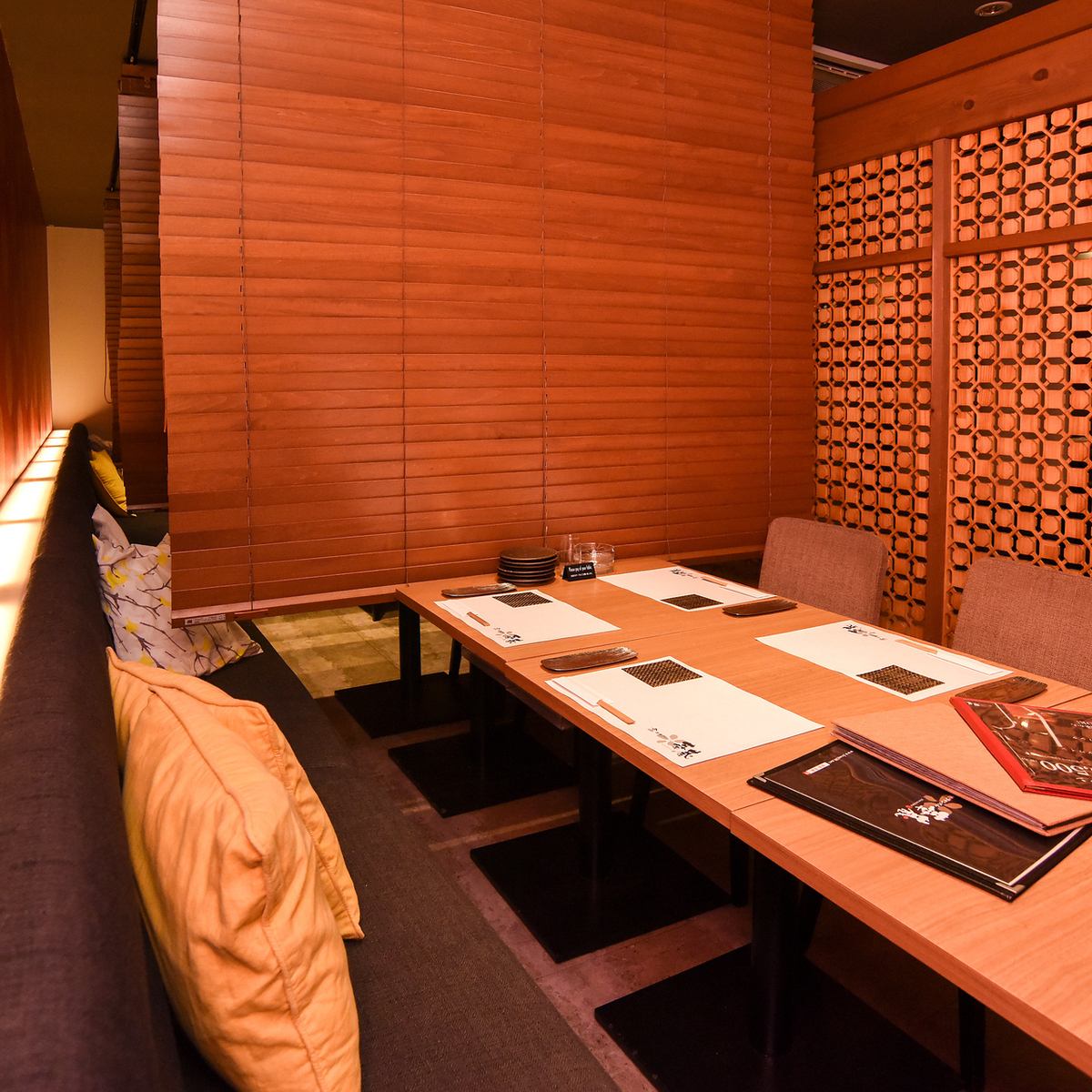 リラックスしながら食事を楽しめます☆