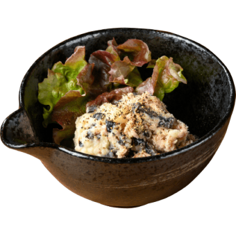 黒オリーブとツナのポテトサラダ