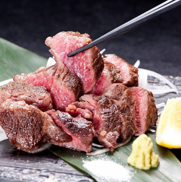 There is also a gem using local ingredients from Kyushu! "Kyushu Wagyu Beef Steak"